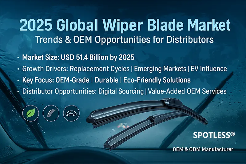 Outlook Thị trường Wiper Blade Global 2025: Xu hướng & Cơ hội OEM cho các nhà phân phối