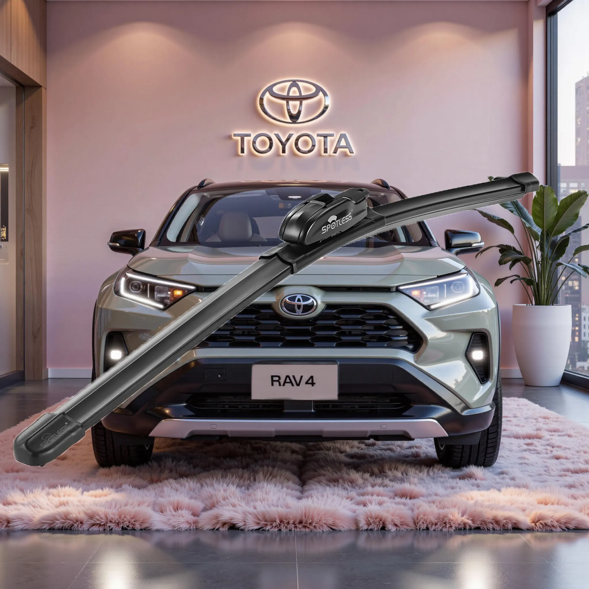Hướng dẫn từng bước: Lắp đặt lưỡi gạt nước Toyota RAV4 (2020-2024)