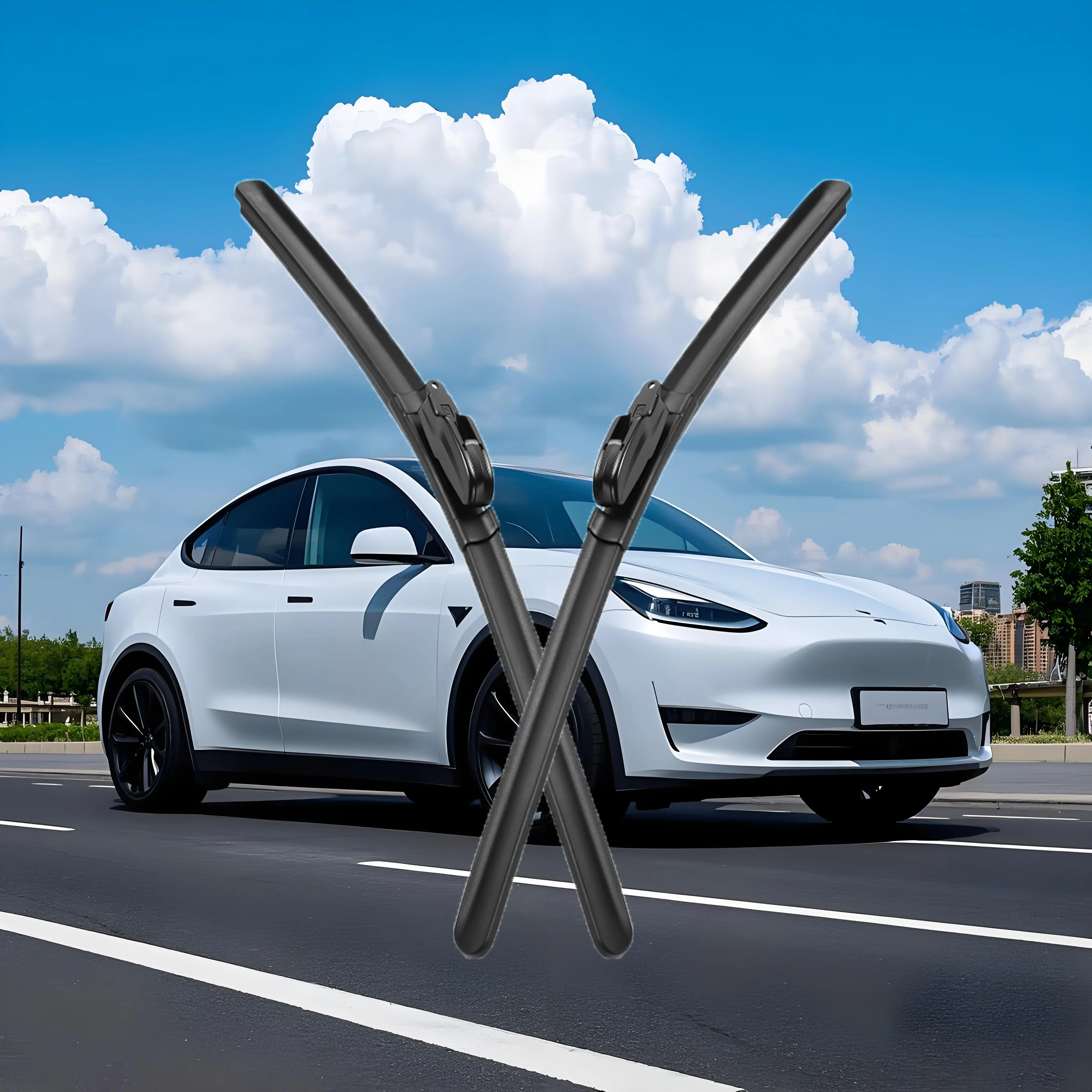 Làm thế nào để thay đổi lưỡi gạt nước Tesla model y?