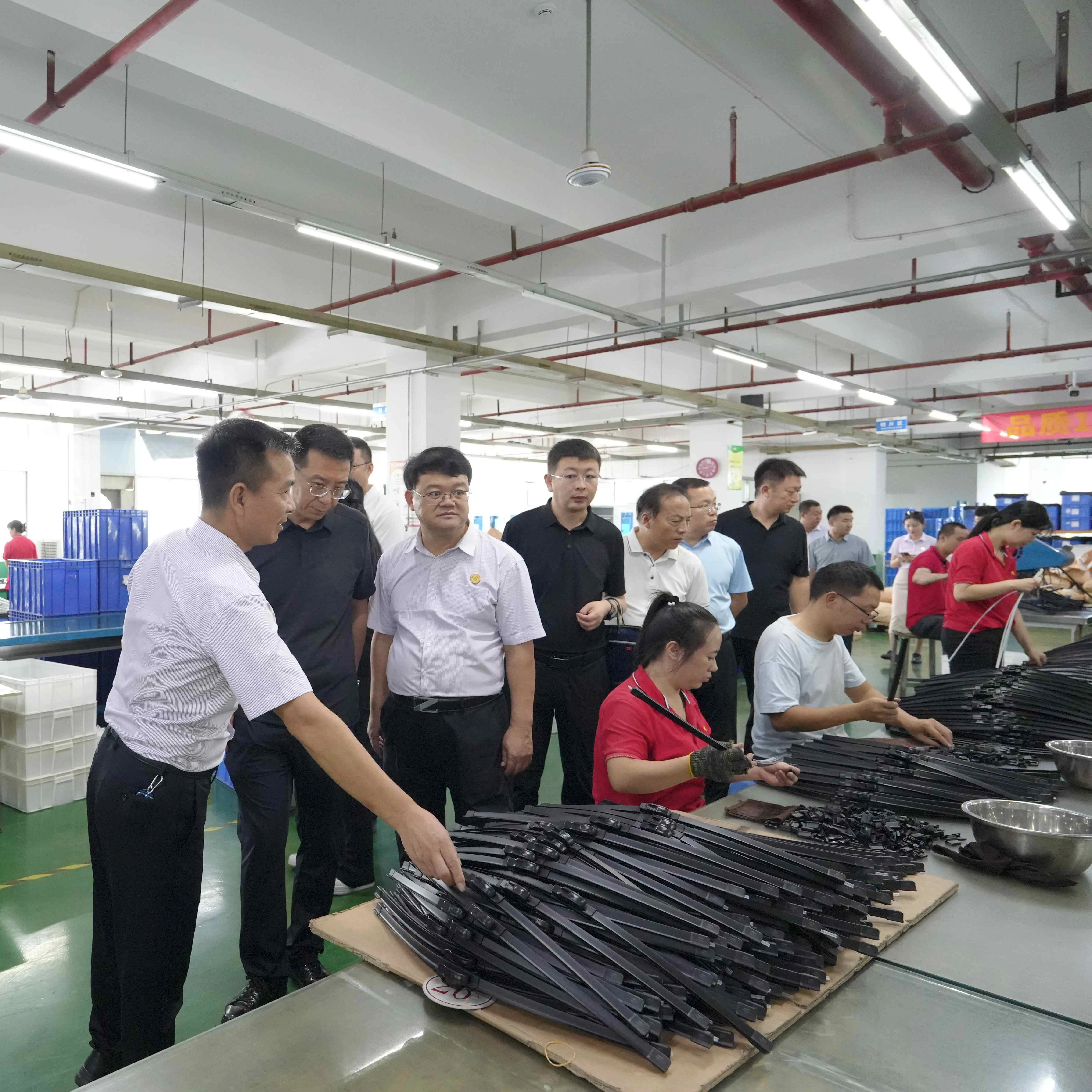 Điều gì đã xảy ra khi các nhà lãnh đạo của Yan 'một thành phố đã kiểm tra nhà máy Wiper Yujin?