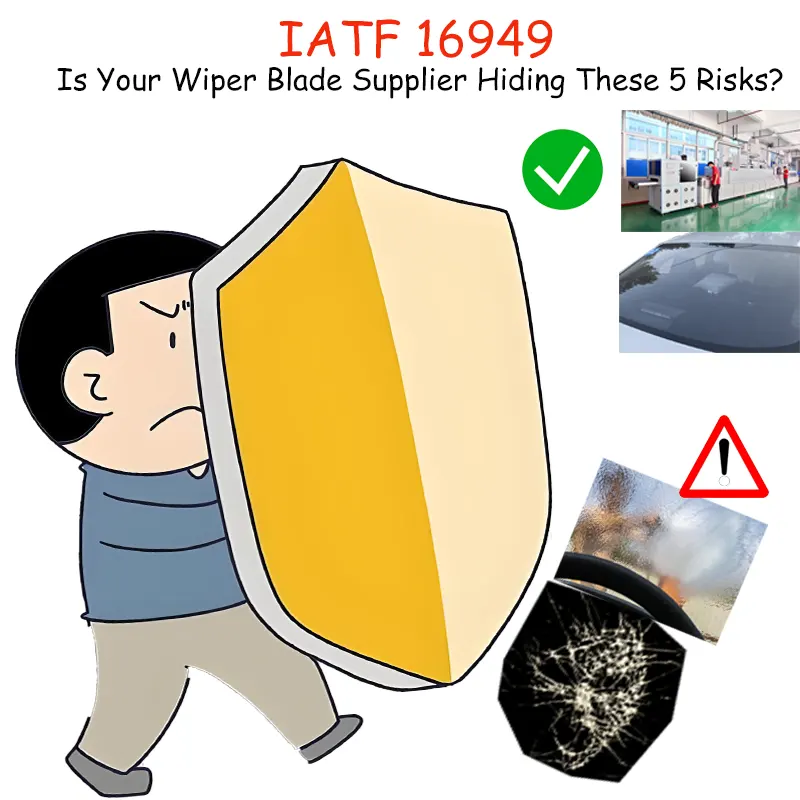 IATF 16949: Nhà cung cấp lưỡi gạt nước của bạn có đang che giấu 5 rủi ro này không?