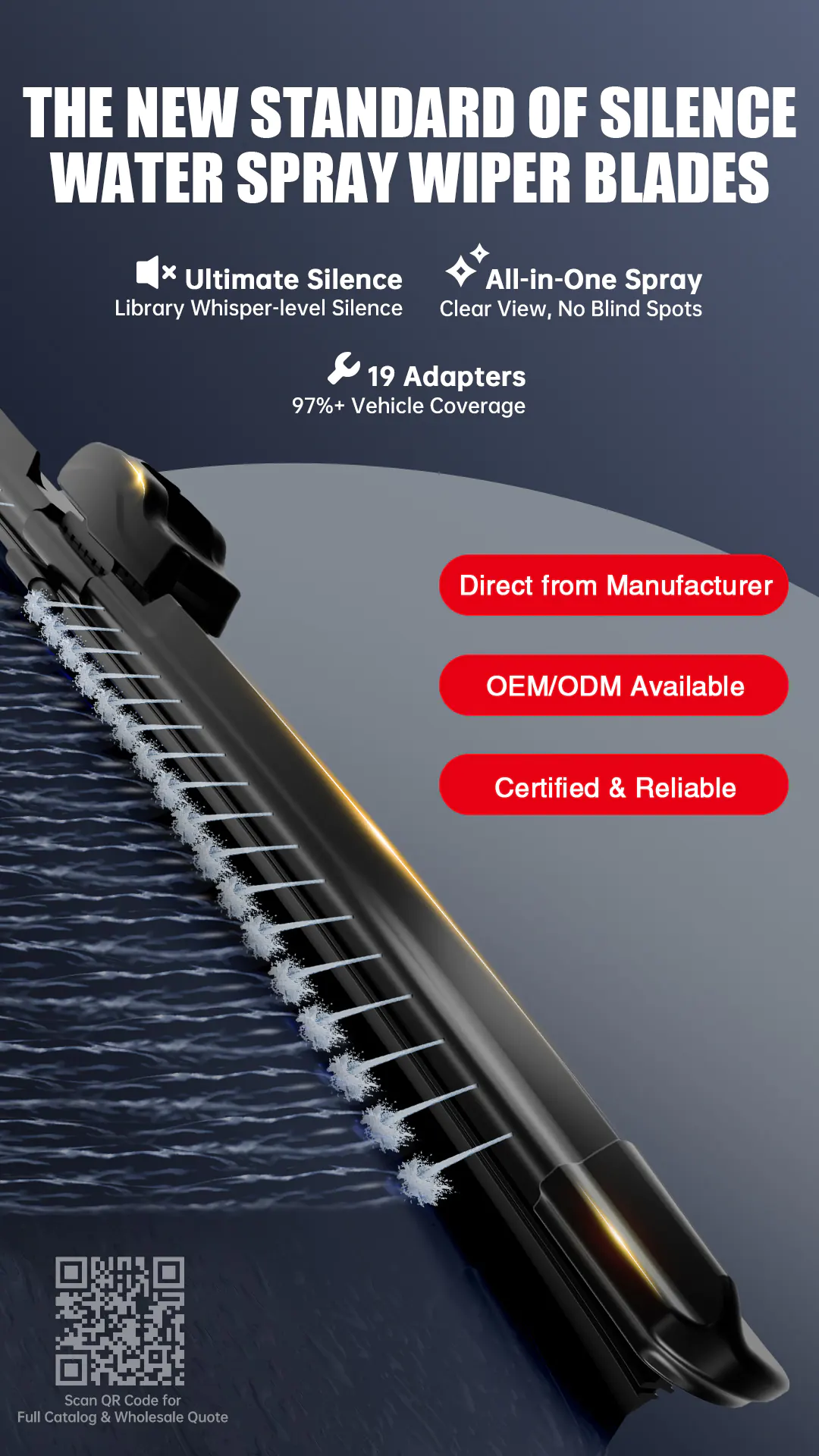 Công nghệ gạt nước màng phun: Sự lựa chọn bền bỉ, yên tĩnh cho nhà phân phối